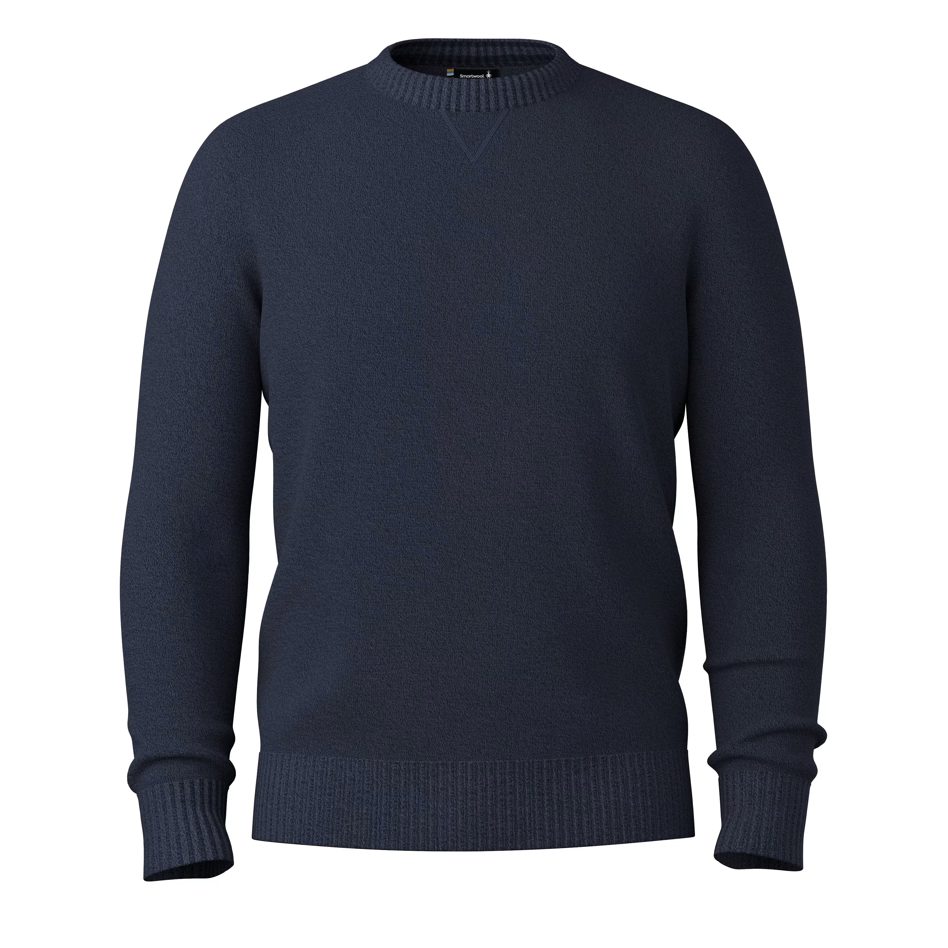 Men's Sparwood Crew Sweater, DEEP NAVY-NIGHTFALL BLUE