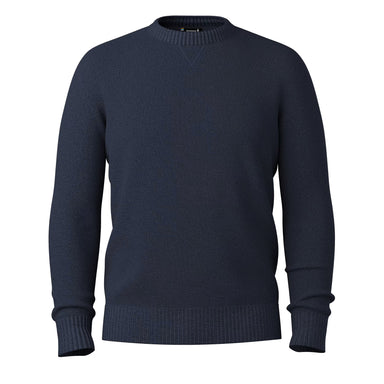 Smartwool - Men's Sparwood Crew Sweater, DEEP NAVY-NIGHTFALL BLUE