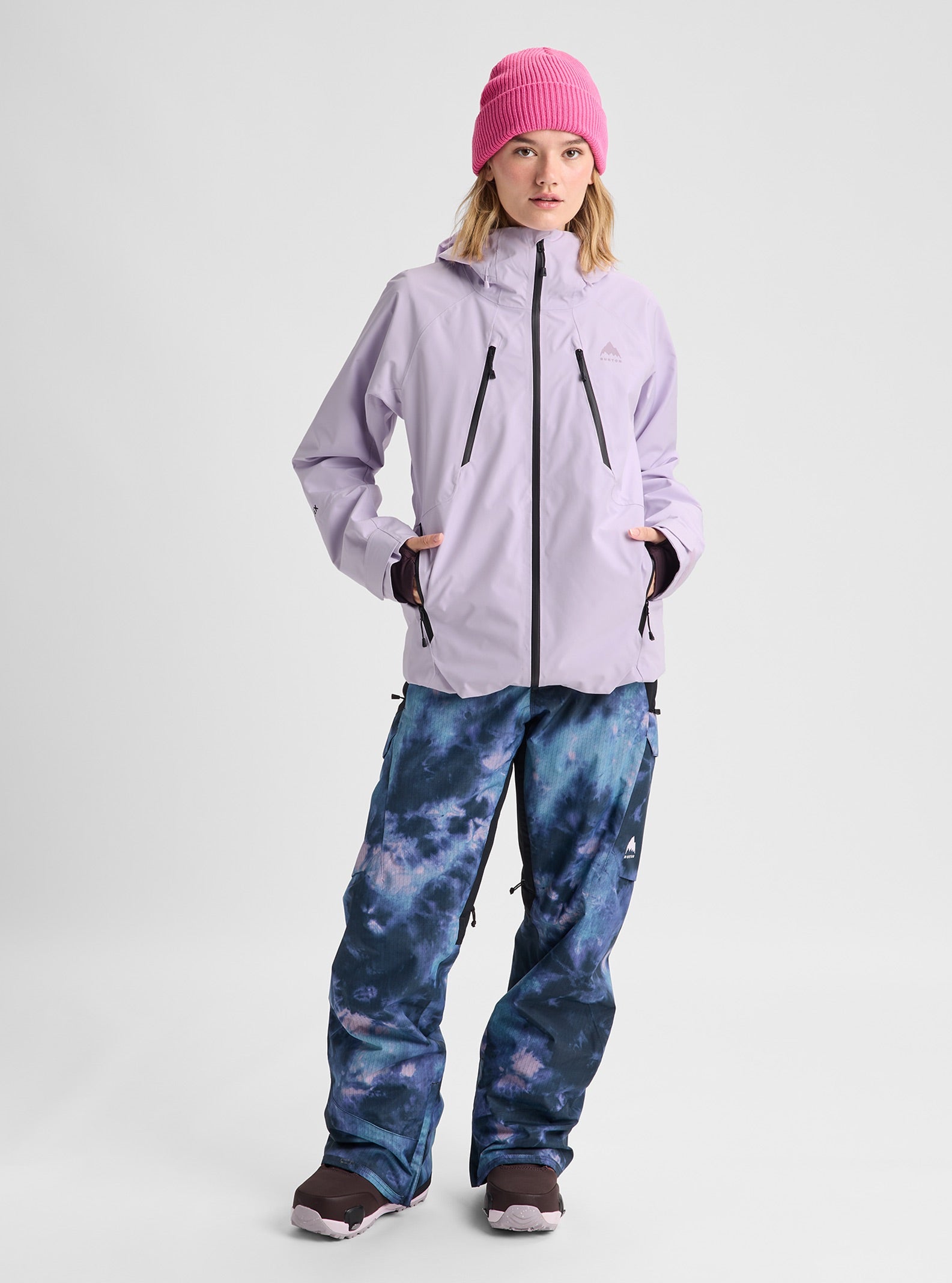 Womens Reserve Gore-Tex 2L Jacket - Moondust Purple