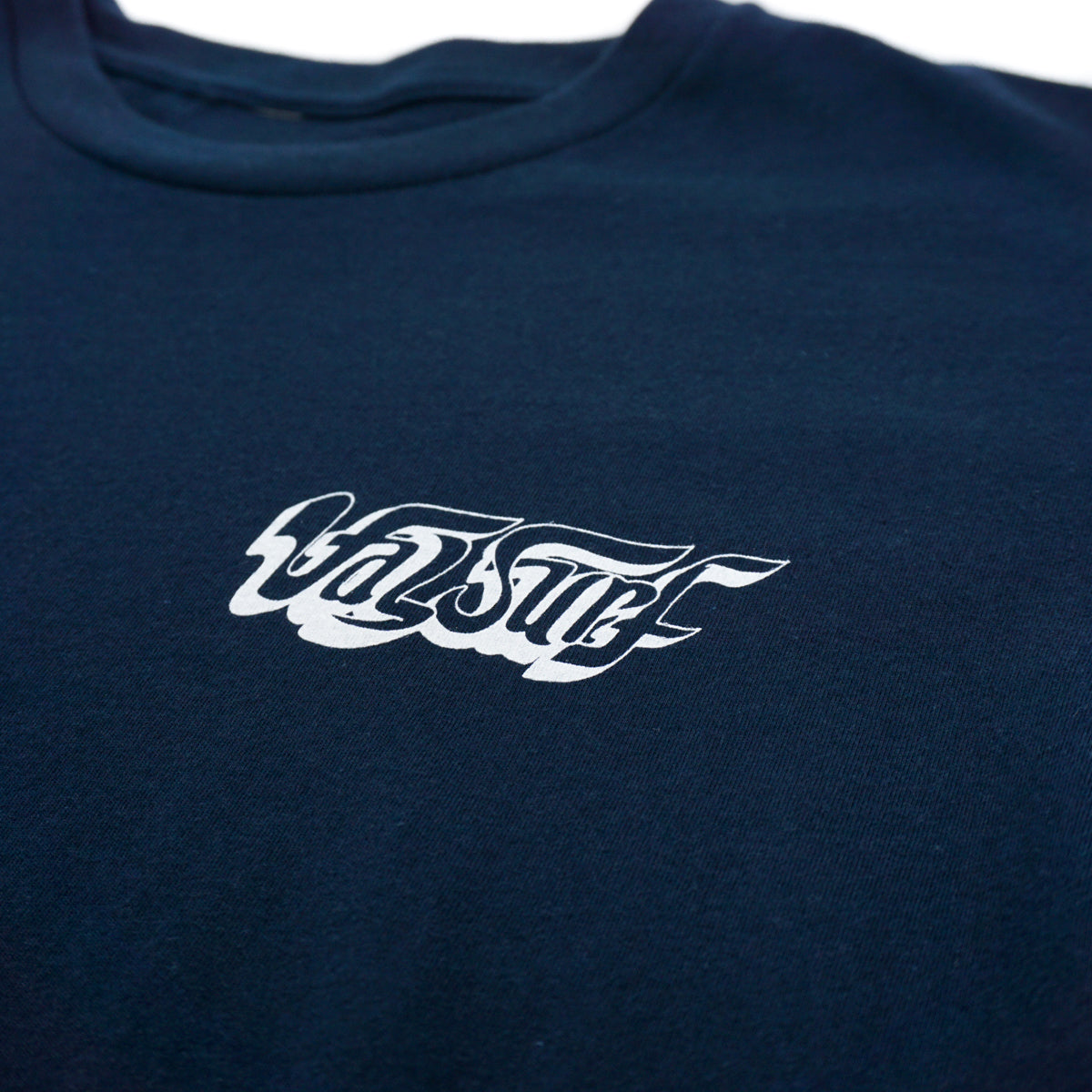 Minimalist Custom Tee - Navy/White