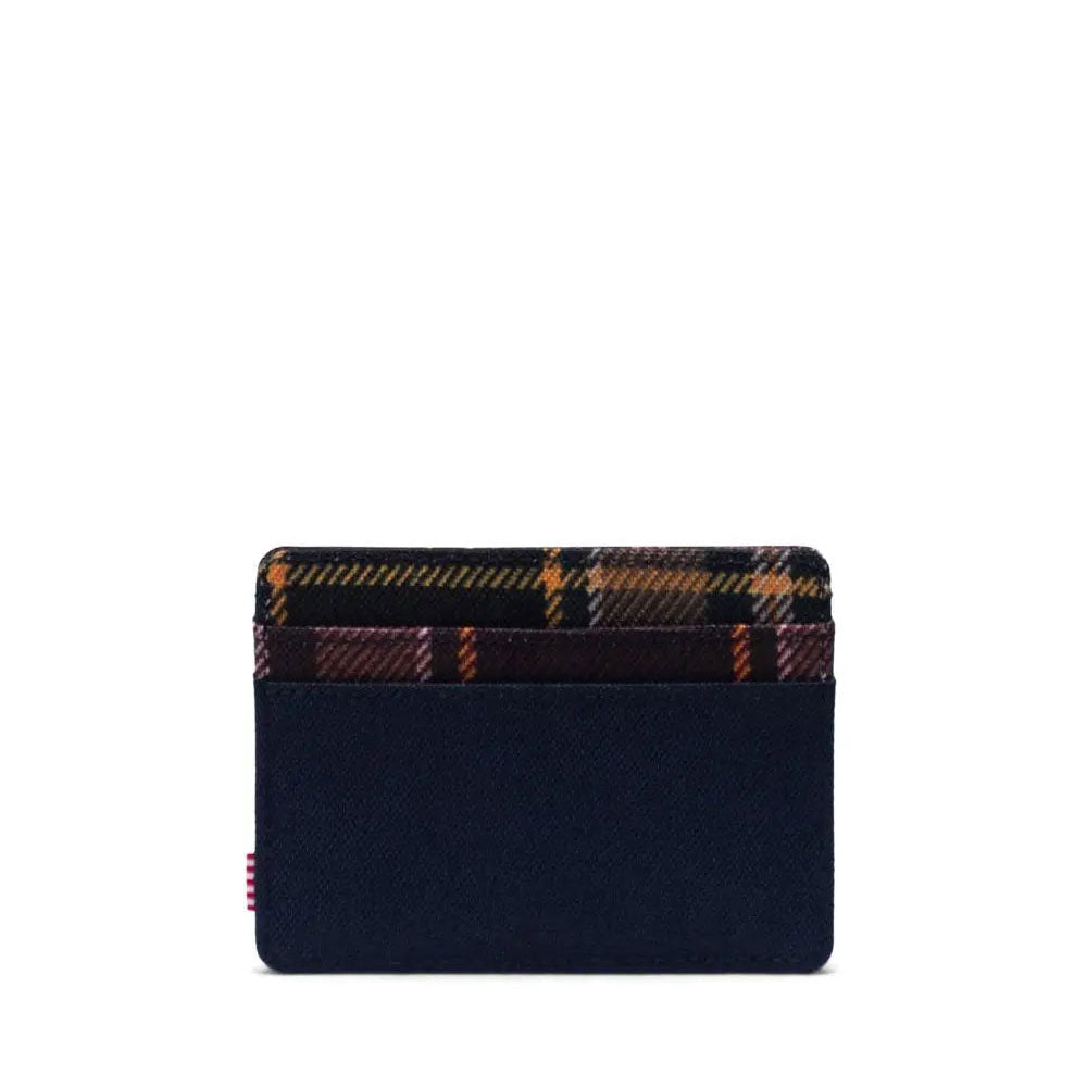 Charlie RFID Wallet - Peacoat/Peacoat Plaid