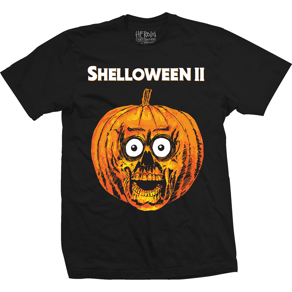 Shelloween 2 S/S Tee -Black