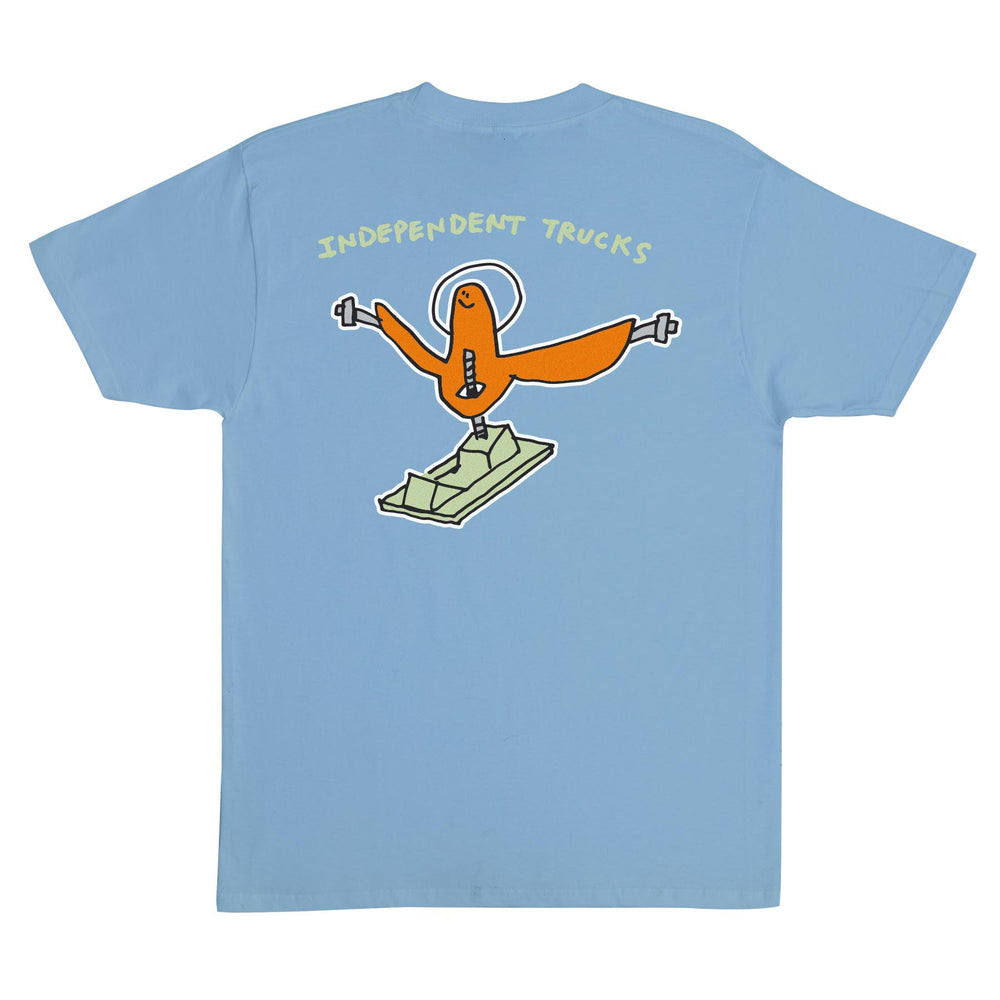 Gonz Hanger S/S Tee - Stone Blue