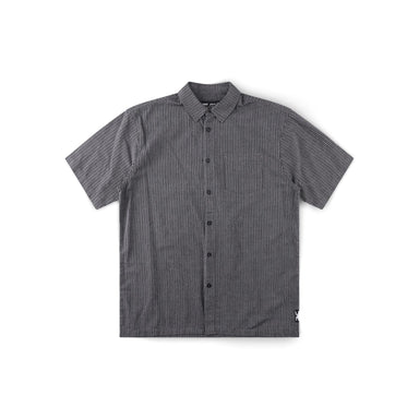 Former - Reynolds Stripe S/S Shirt - Worn Black