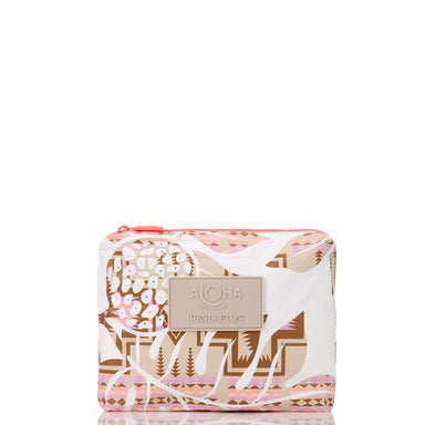 Aloha Collection - Holomua Harding Small Pouch - Toffee/Sandstone