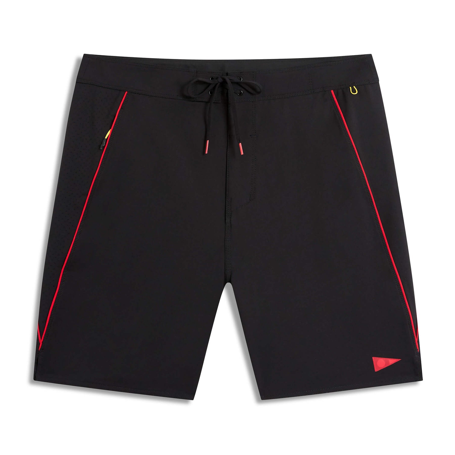Airtex Gamma Boardshort - Black Red