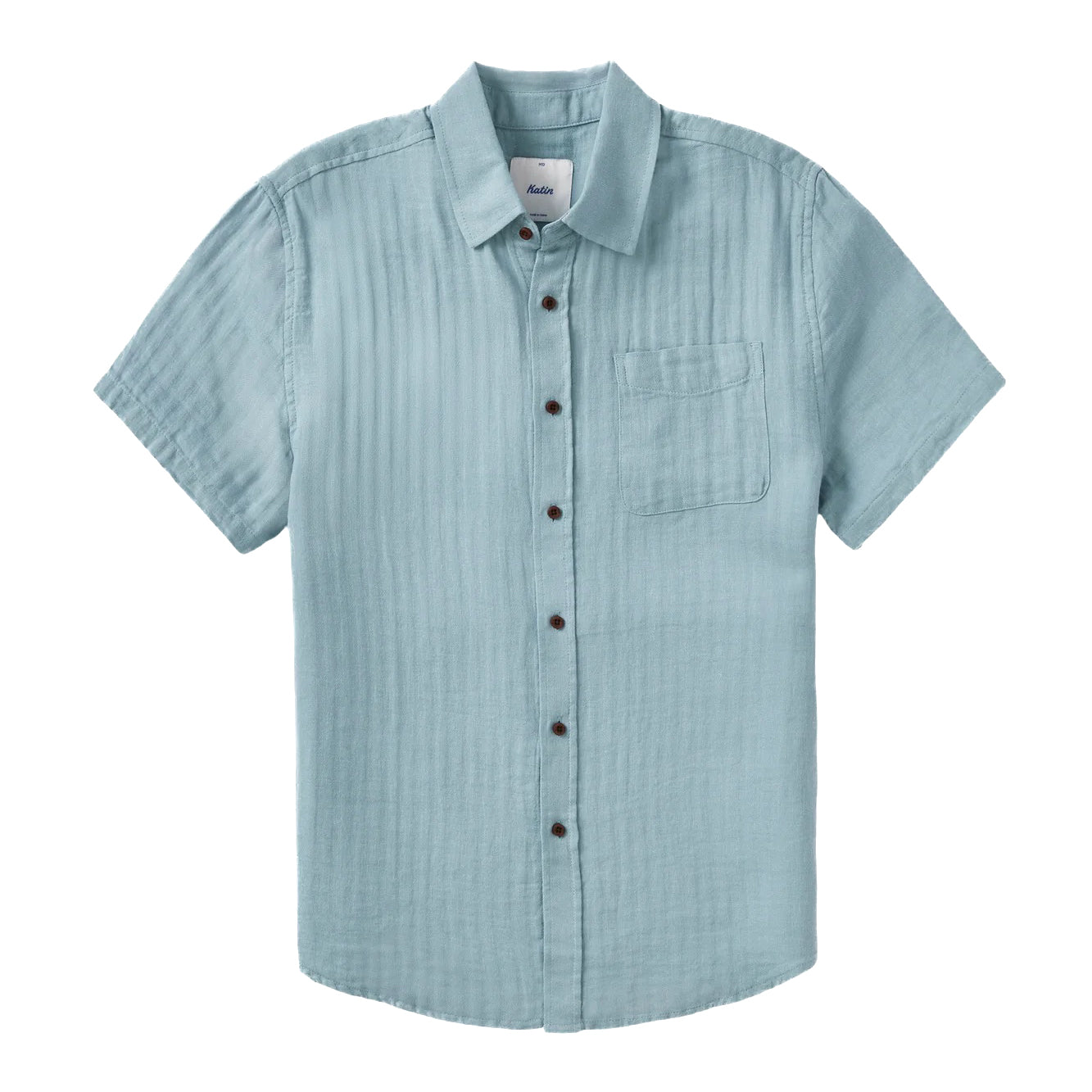 ALAN SOLID SHIRT - Lago