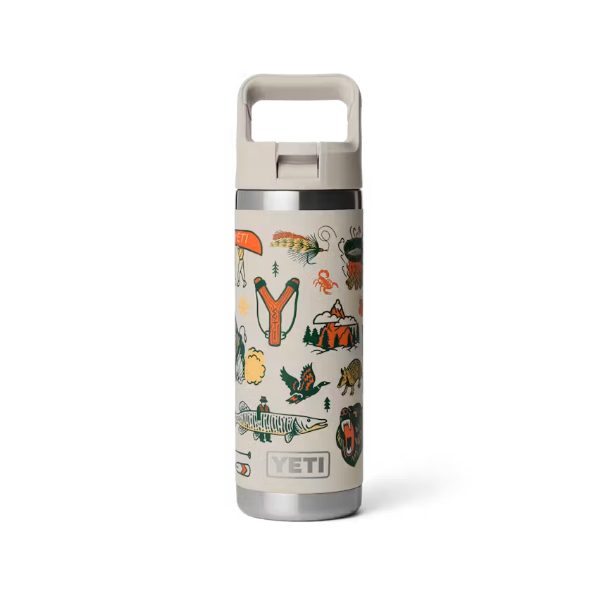 Rambler 18oz C Straw Bottle - Cape Summer Camp