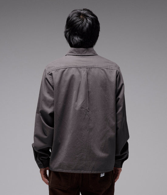 Legacy L/S Overshirt - Pepper