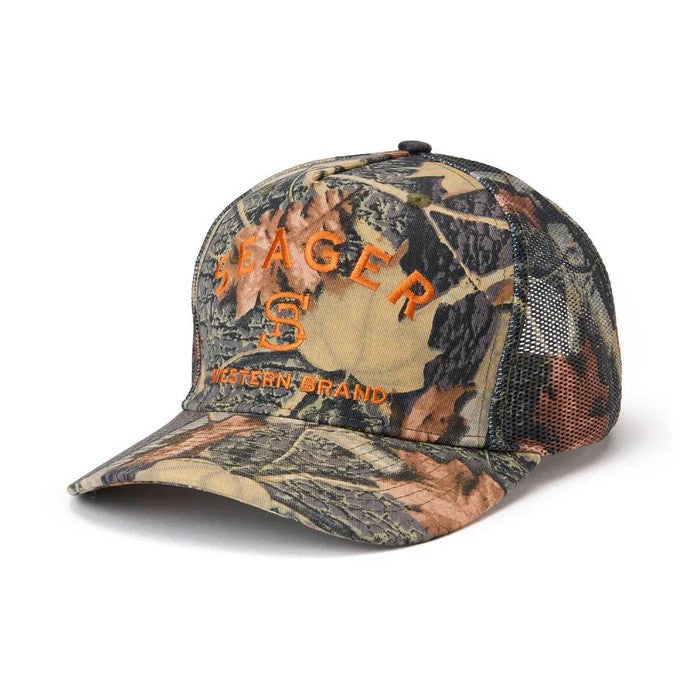 Branded Trucker Snapback - SJC Camo