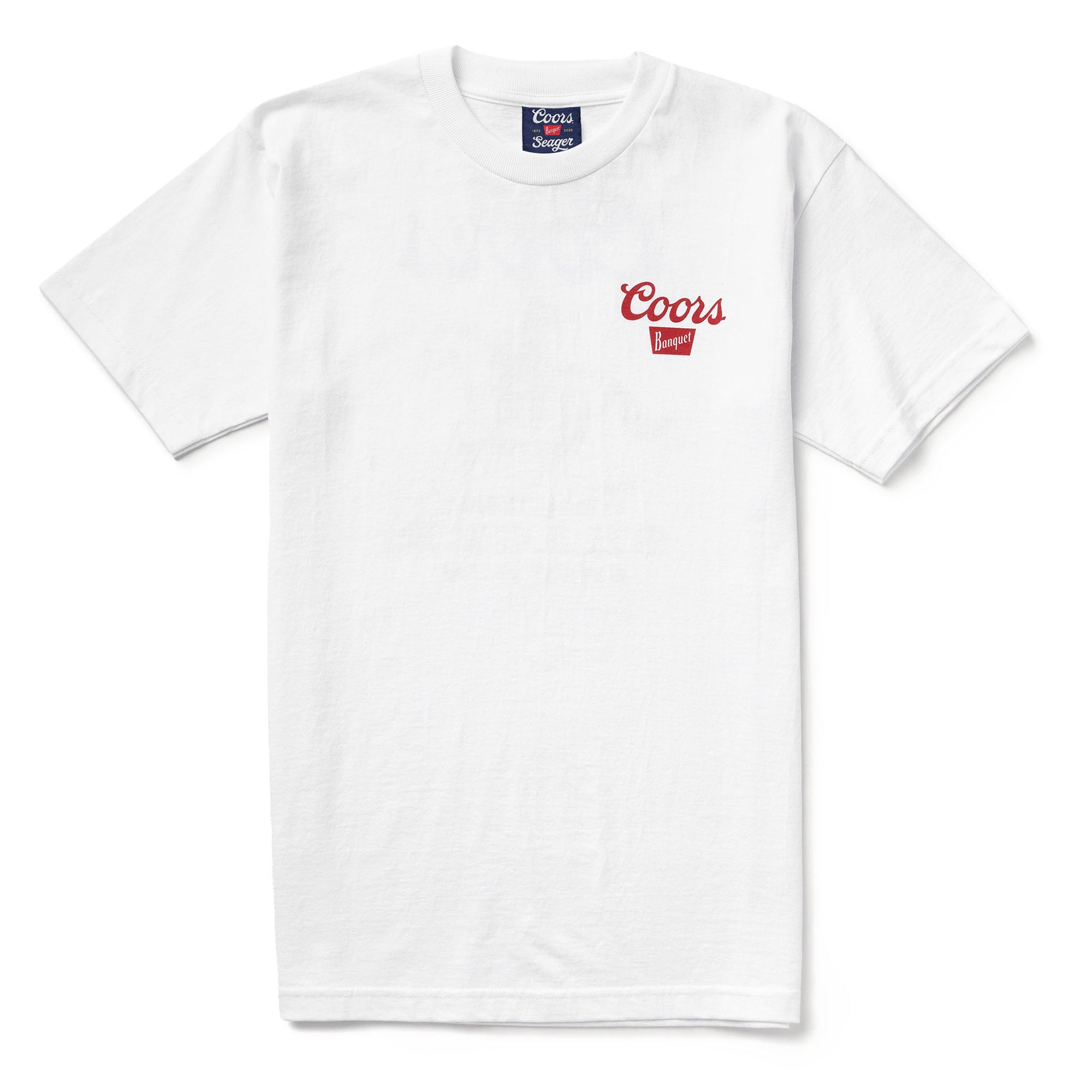 product image Seager x Coors Banquet Beer Run S/S Tee - White