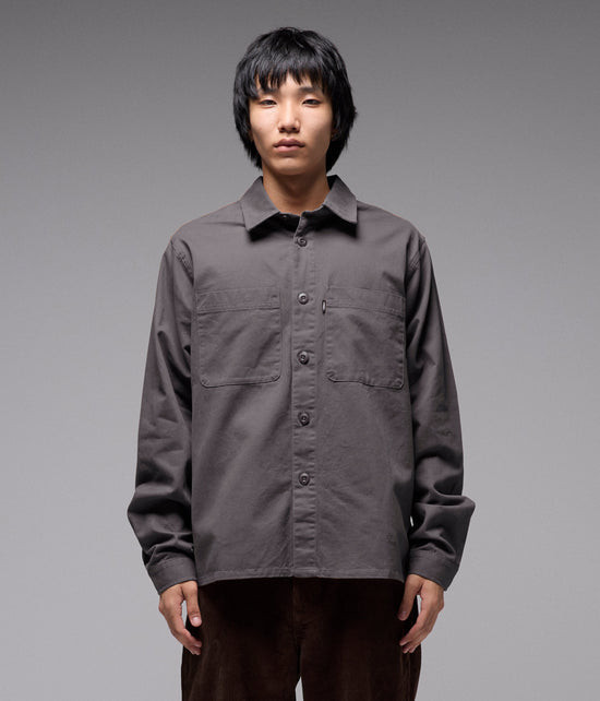 Legacy L/S Overshirt - Pepper
