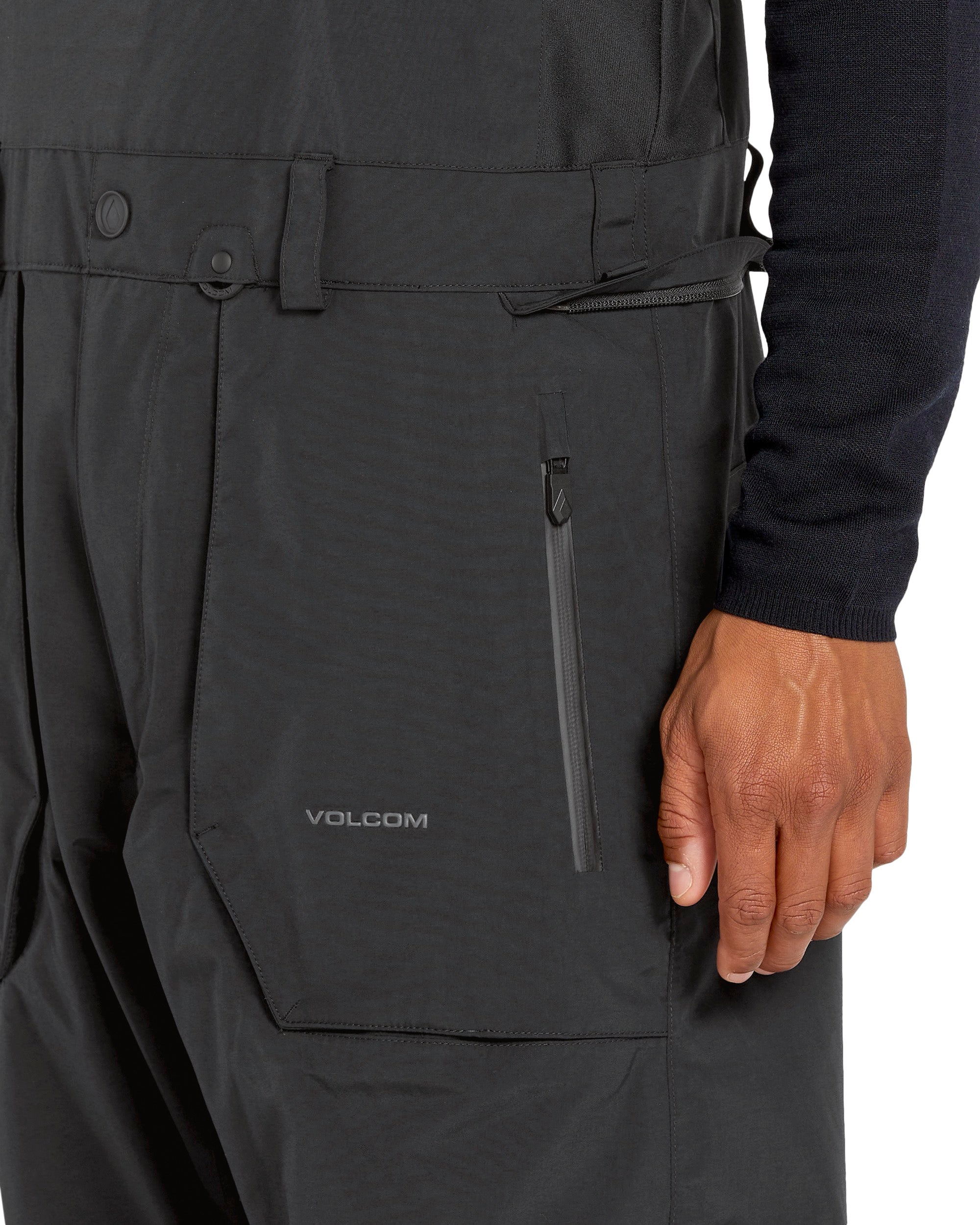 RAIN GORE-TEX BIB OVERALL, Black