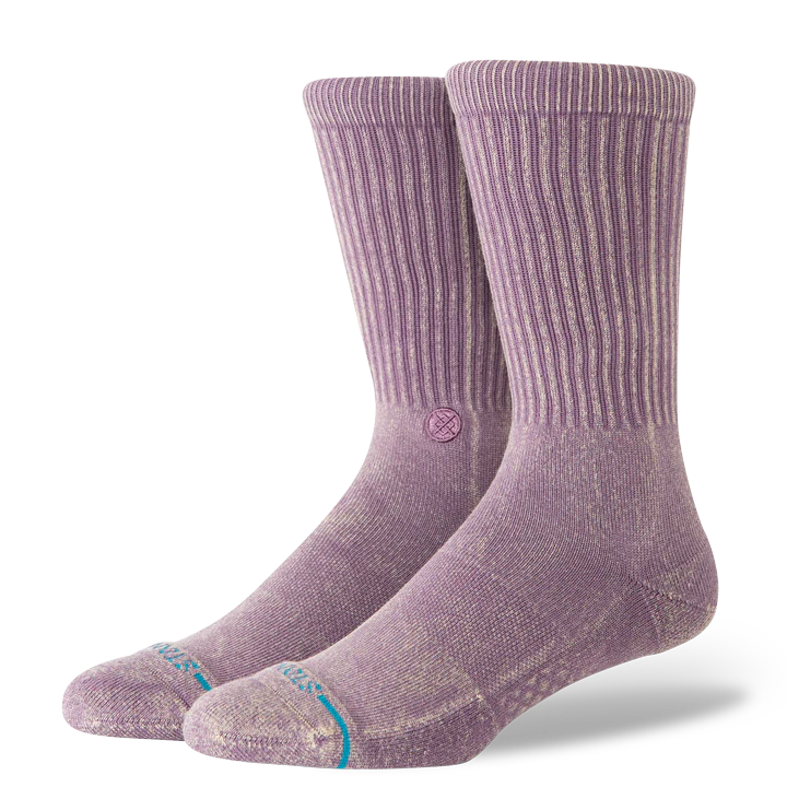 Icon Dyed Crew - Plum