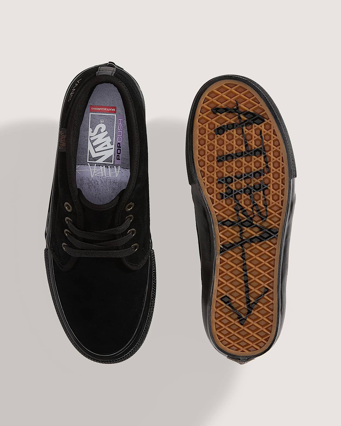 Skate Chukka Atiba - Black/Black