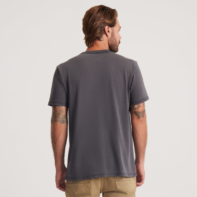 MADE TO FADE TEE - WASHED BLACK