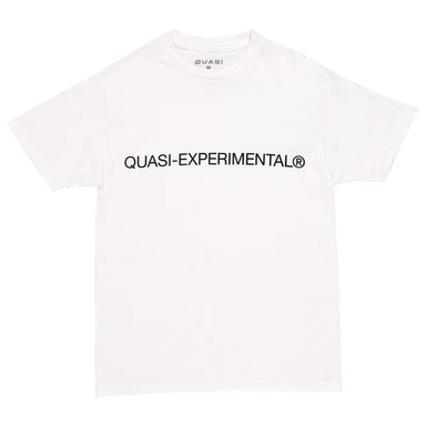 Quasi Skateboards - Experimental S/S Tee - White