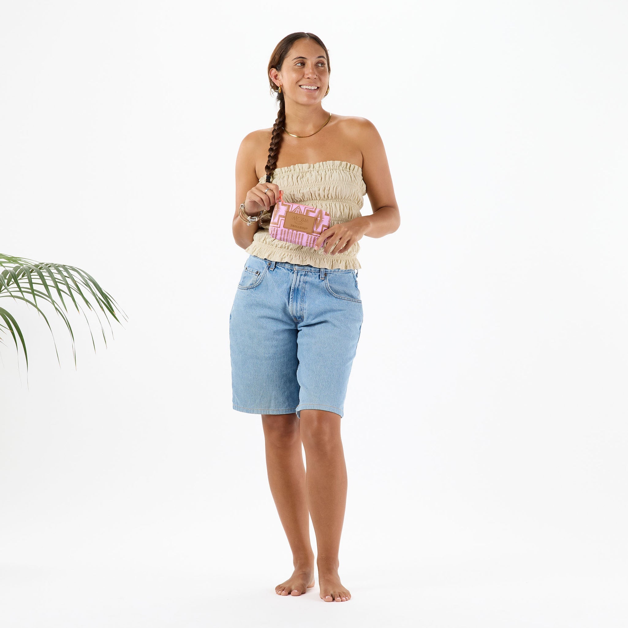 Century Harding Mini Pouch - Peony/Toffee