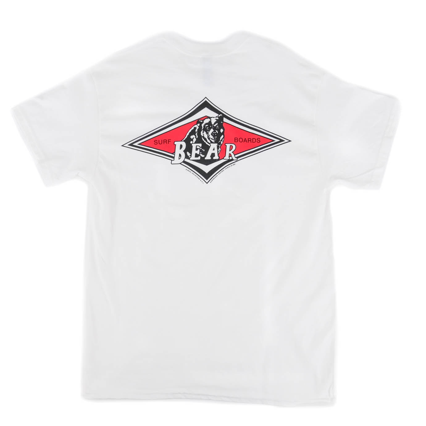 Bear Logo Tee s/s - White