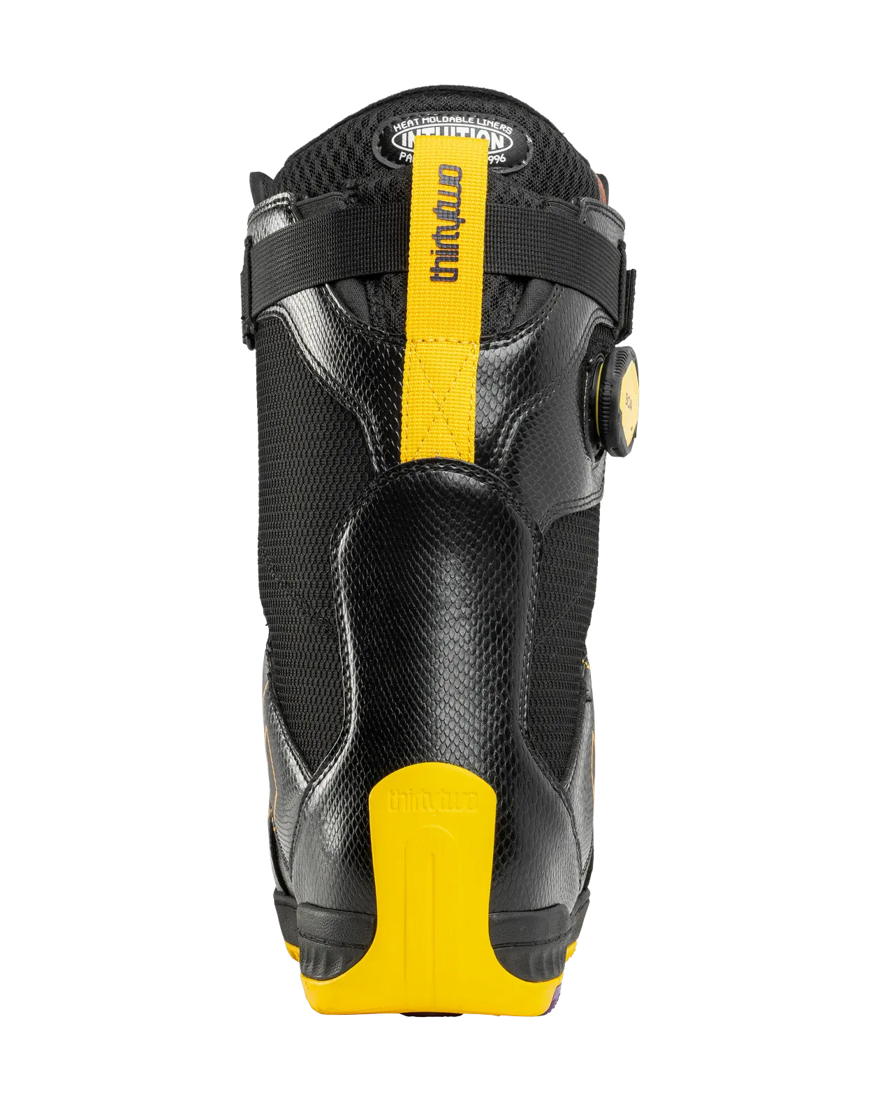 Lashed XLT Double BOA - Black/Yellow