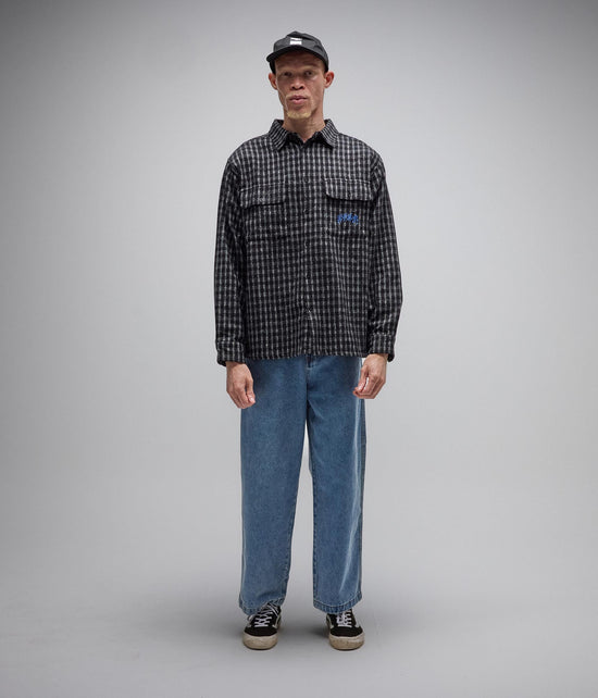 Vivian Flannel L/S Shirt - Worn Black