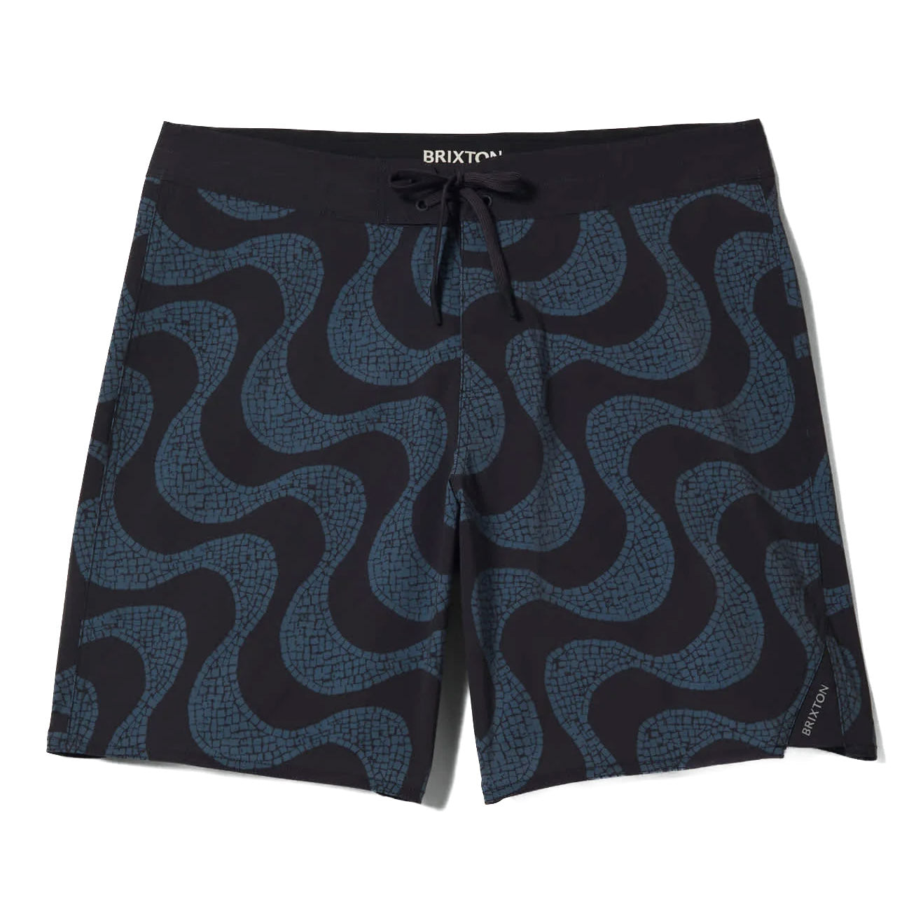 Blitz Boardshort 19" - Black/Future Grey Warped Tile
