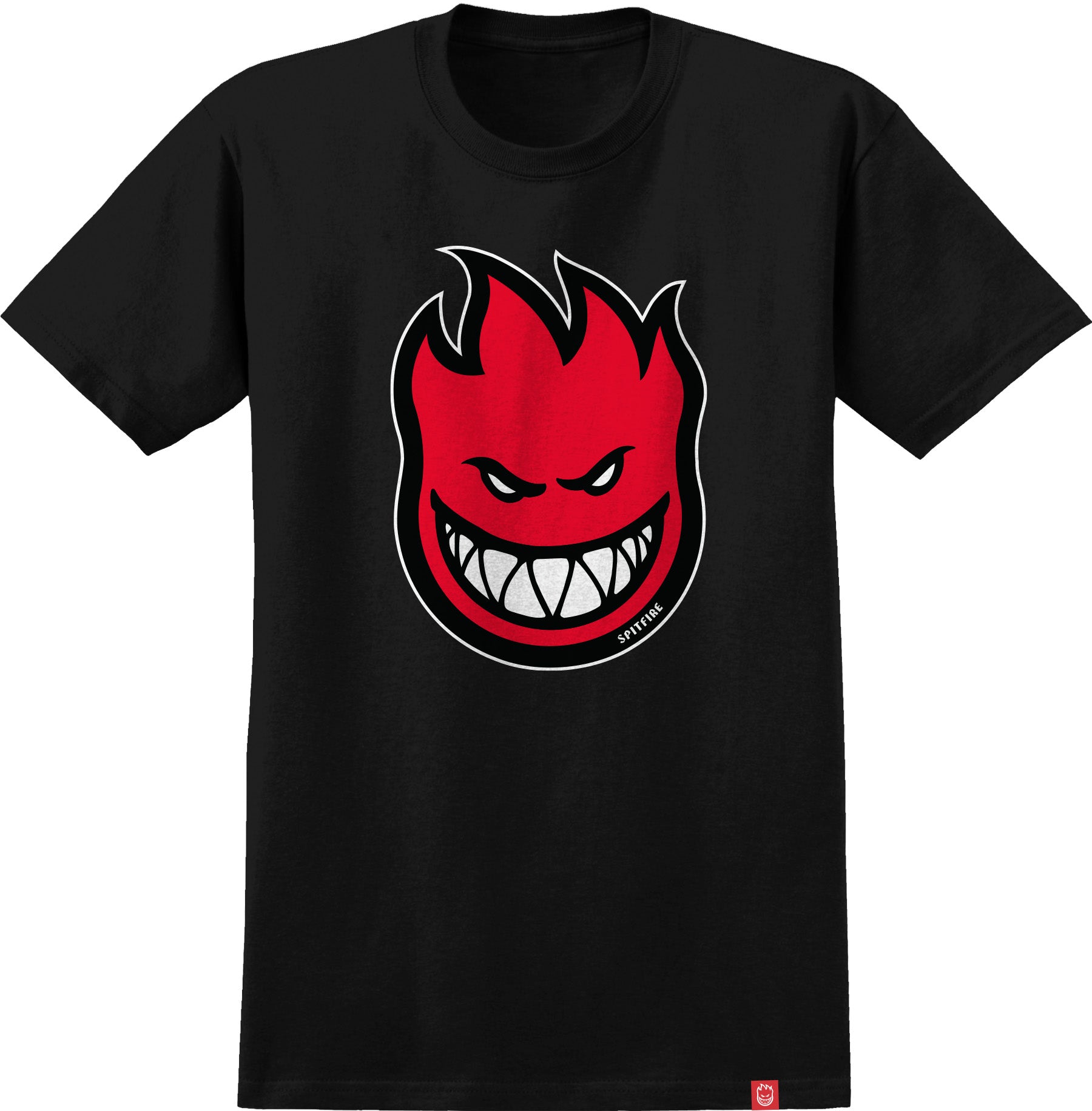 Youth S/S Bighead Fill Tee - Black/Red