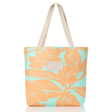 Aloha Collection - Lei Garden Reversible Tote - Pink Orange
