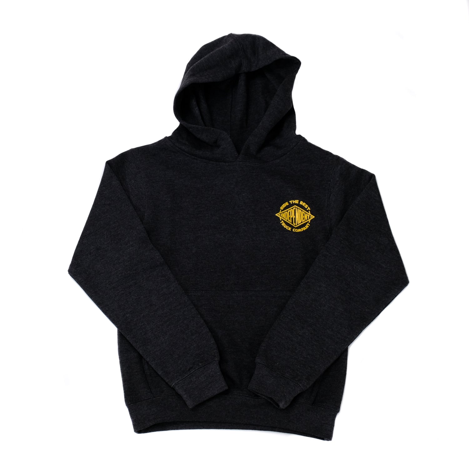 Youth Seal Summit Pullover Hoodie - Charcoal Heather