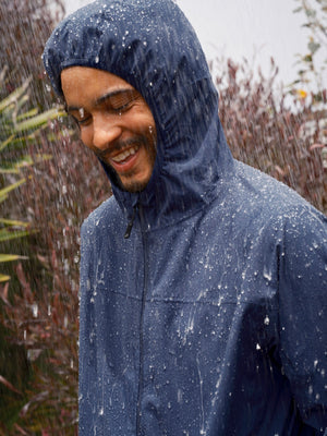 Skiff Rain Jacket - Navy