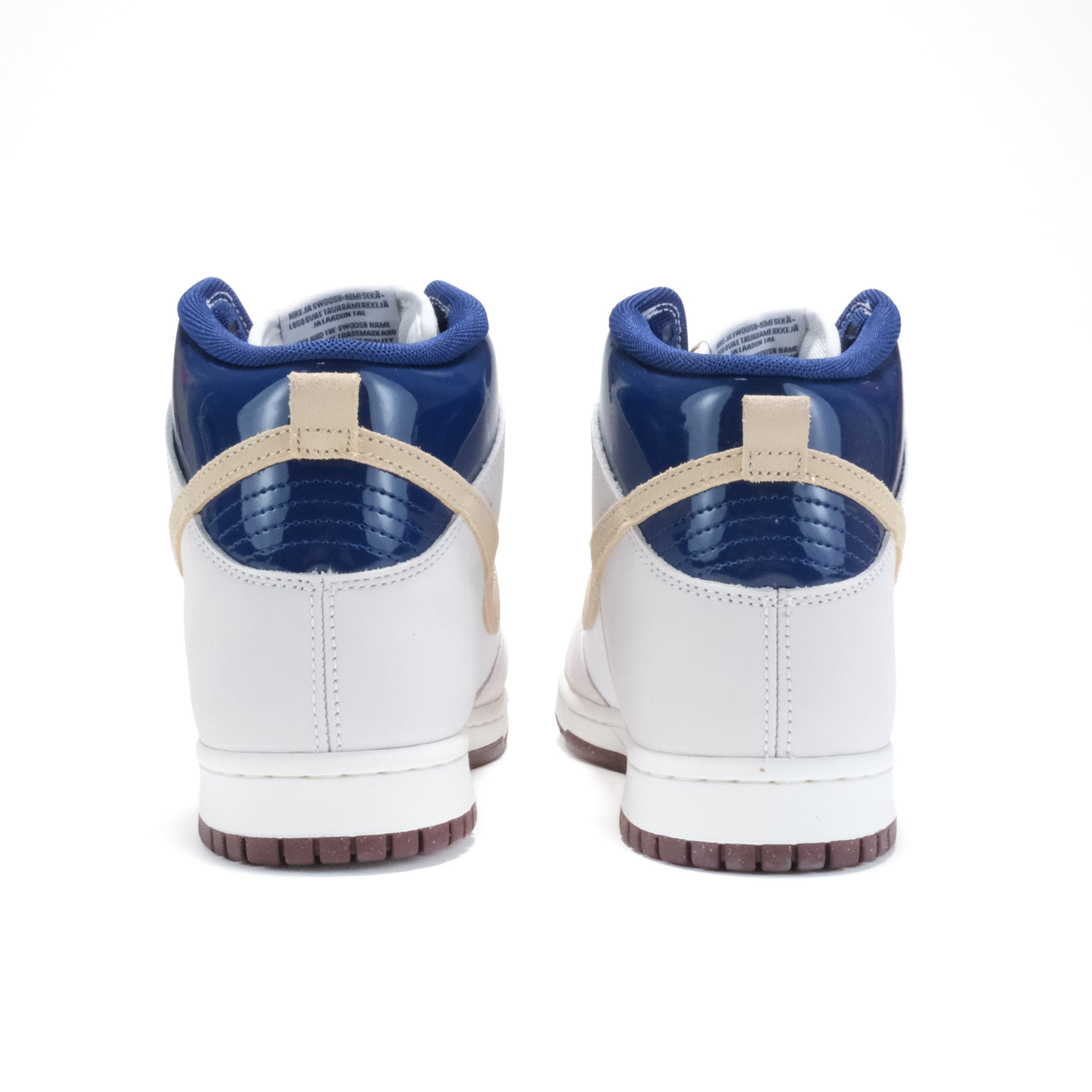 Nike SB Dunk High (Beyond) - White/Ivory Sand/Dune-Blue Void