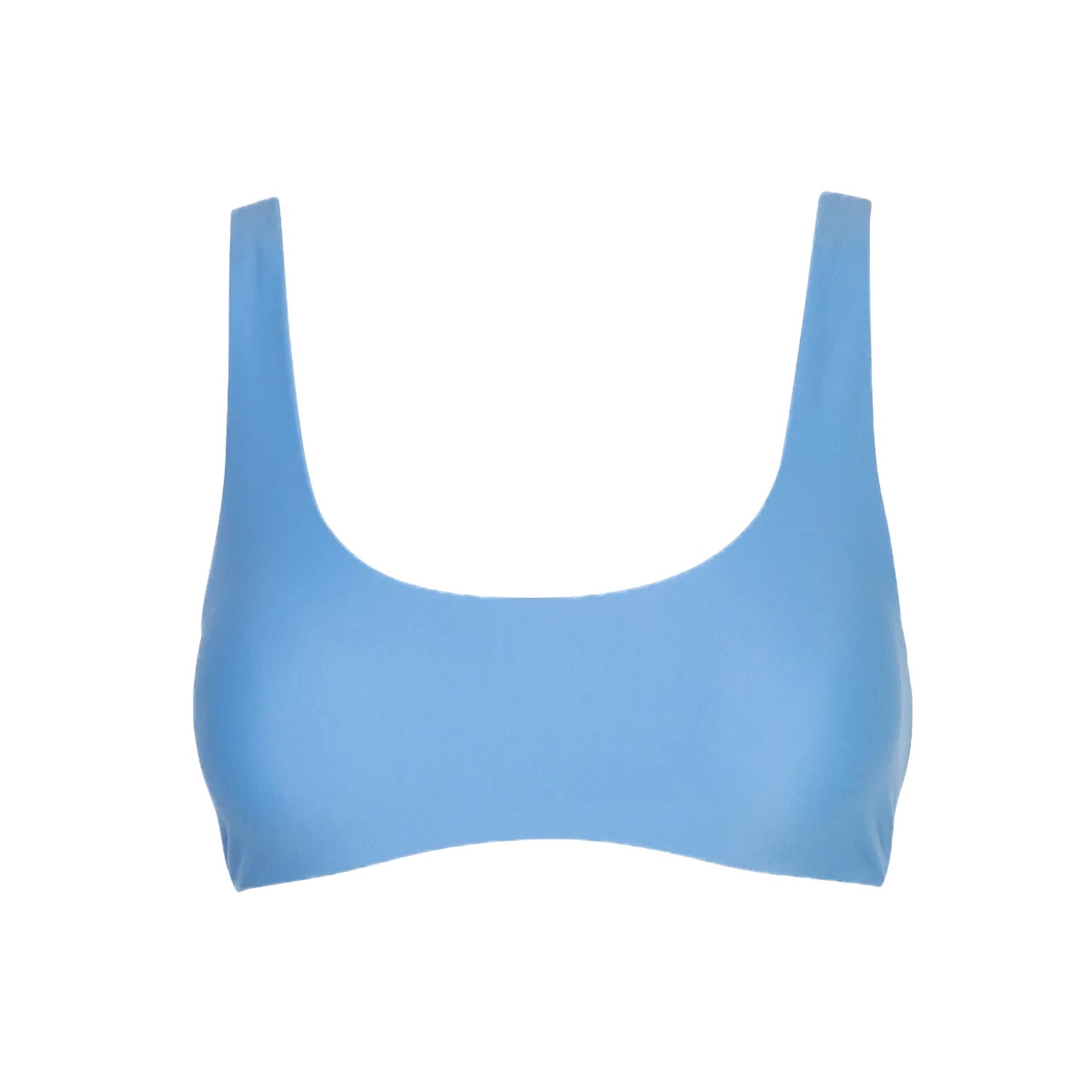 Womens Classic Crop Top - Blue