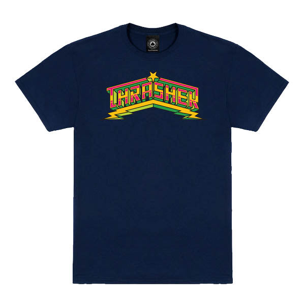 Luchadora S/S Tee - Navy