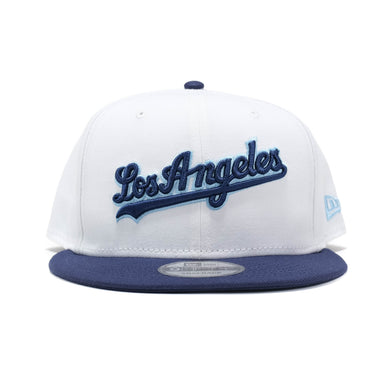 New Era Cap, LLC - "Los Angeles" Dodgers Hat - New Era 9FIFTY Snapback Hat - White