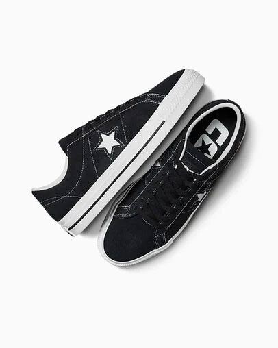 One Star Pro Suede - Black/Black/White