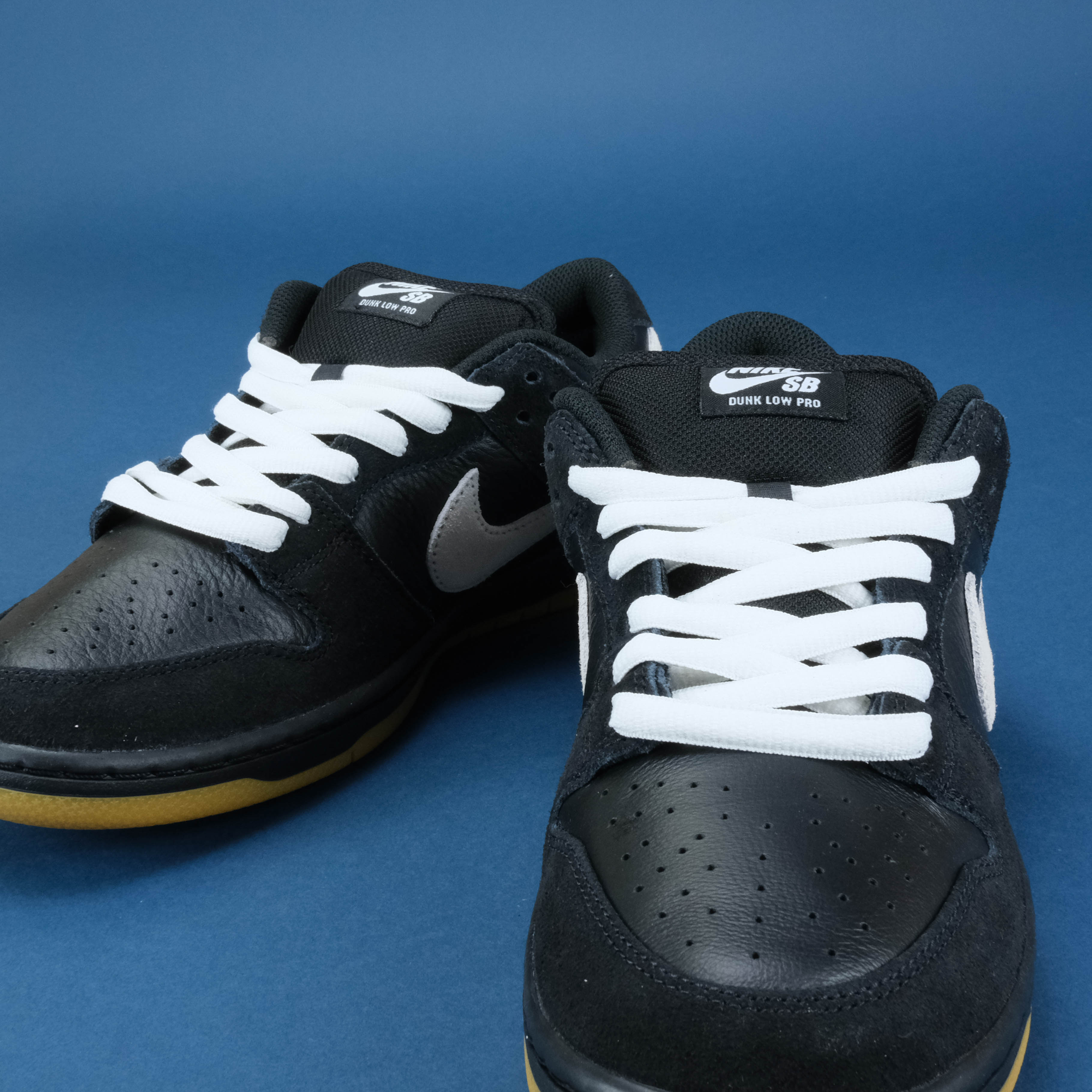 Nike SB Dunk Low Pro - Black/White/Gum Light Brown