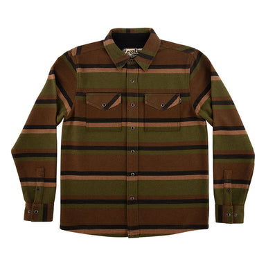 Creature - Horizon L/S Flannel - Hunter Green