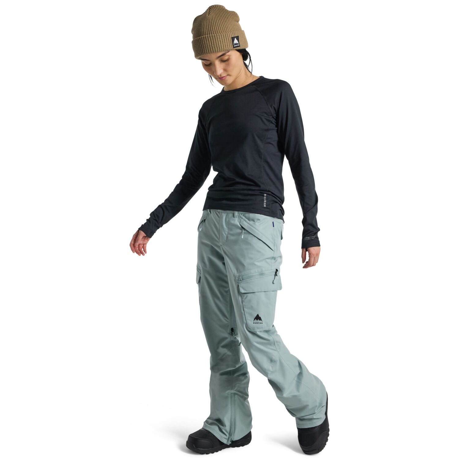 Women's Gloria Stretch Pants, Petrol Green