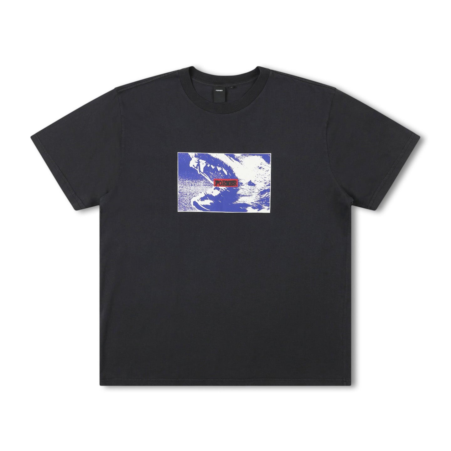 Stray S/S Tee - Washed Black