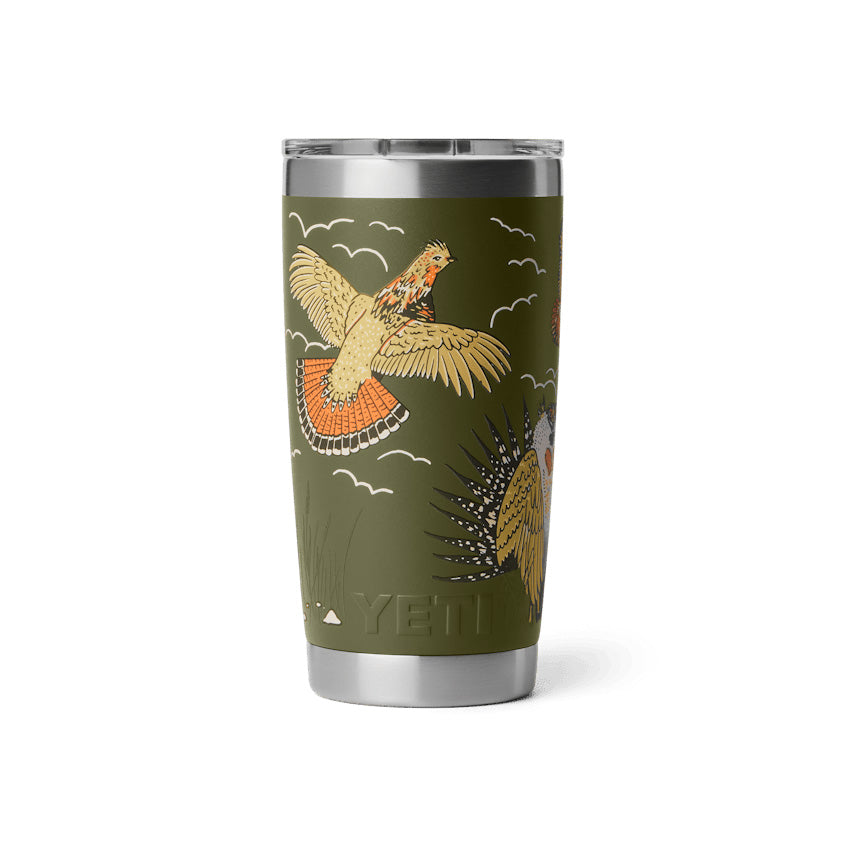 Rambler 20oz Tumbler MS - Upland Bird Olive