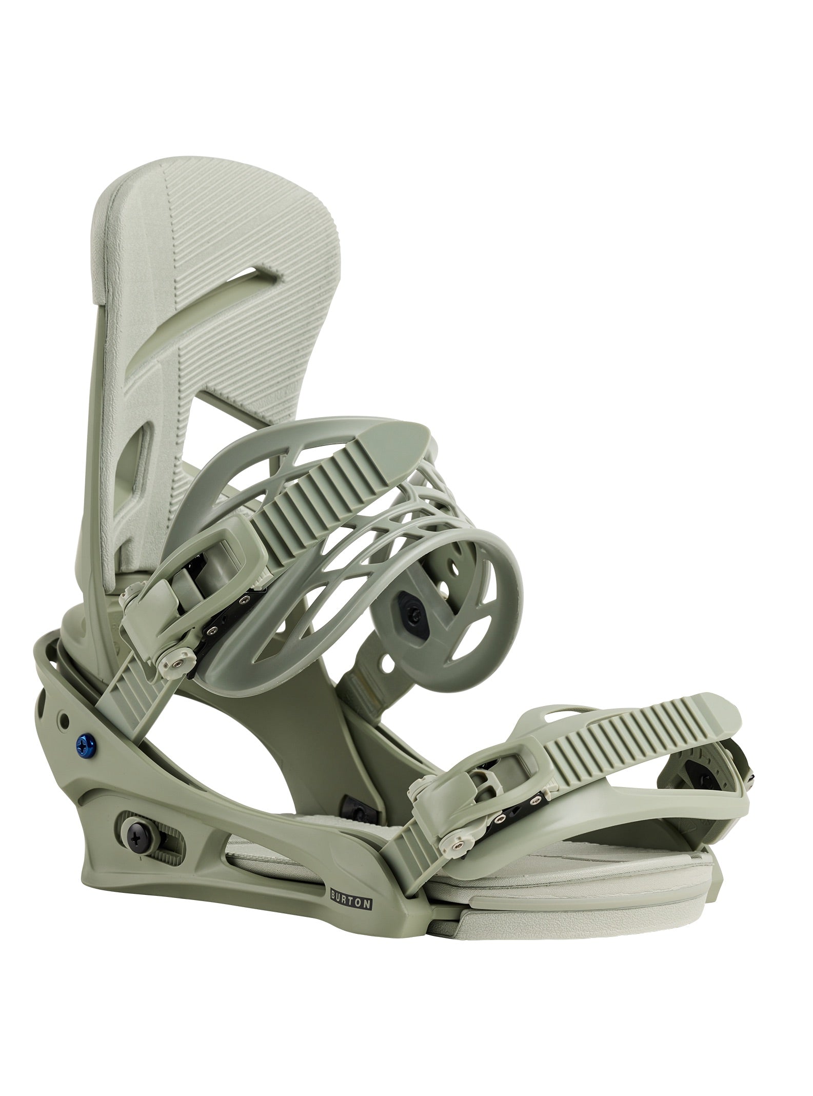 Mission Re:Flex Snowboard Bindings, Talc Green