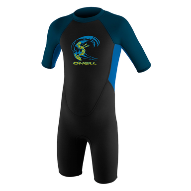 O'Neill Wet Suits - O'Neill Toddler Reactor-2 2mm BZ Spring, FL8-Blk/Ocean/Slate