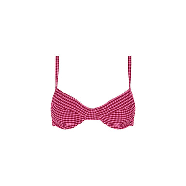 Kulani Kinis - Ditzy Underwire Bra Bikini Top - Cherry Kiss