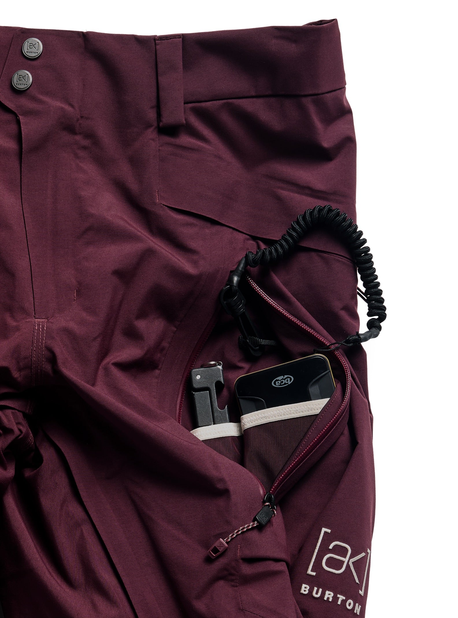 Mens [ak] Swash Insulated Gore-Tex 2L Pants - Rum Raisin