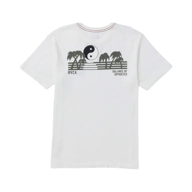 RVCA - Balance Horizon S/S Tee - Antique White