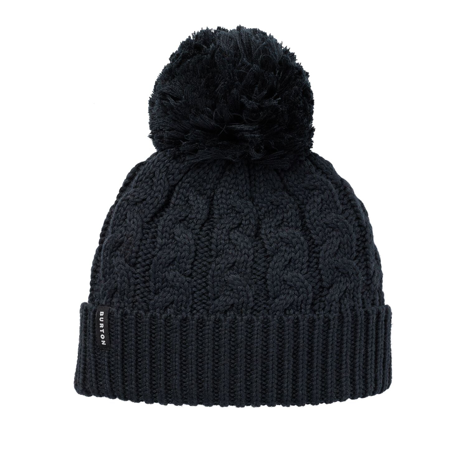 Fleece Lined Zippy Beanie - True Black - O/S