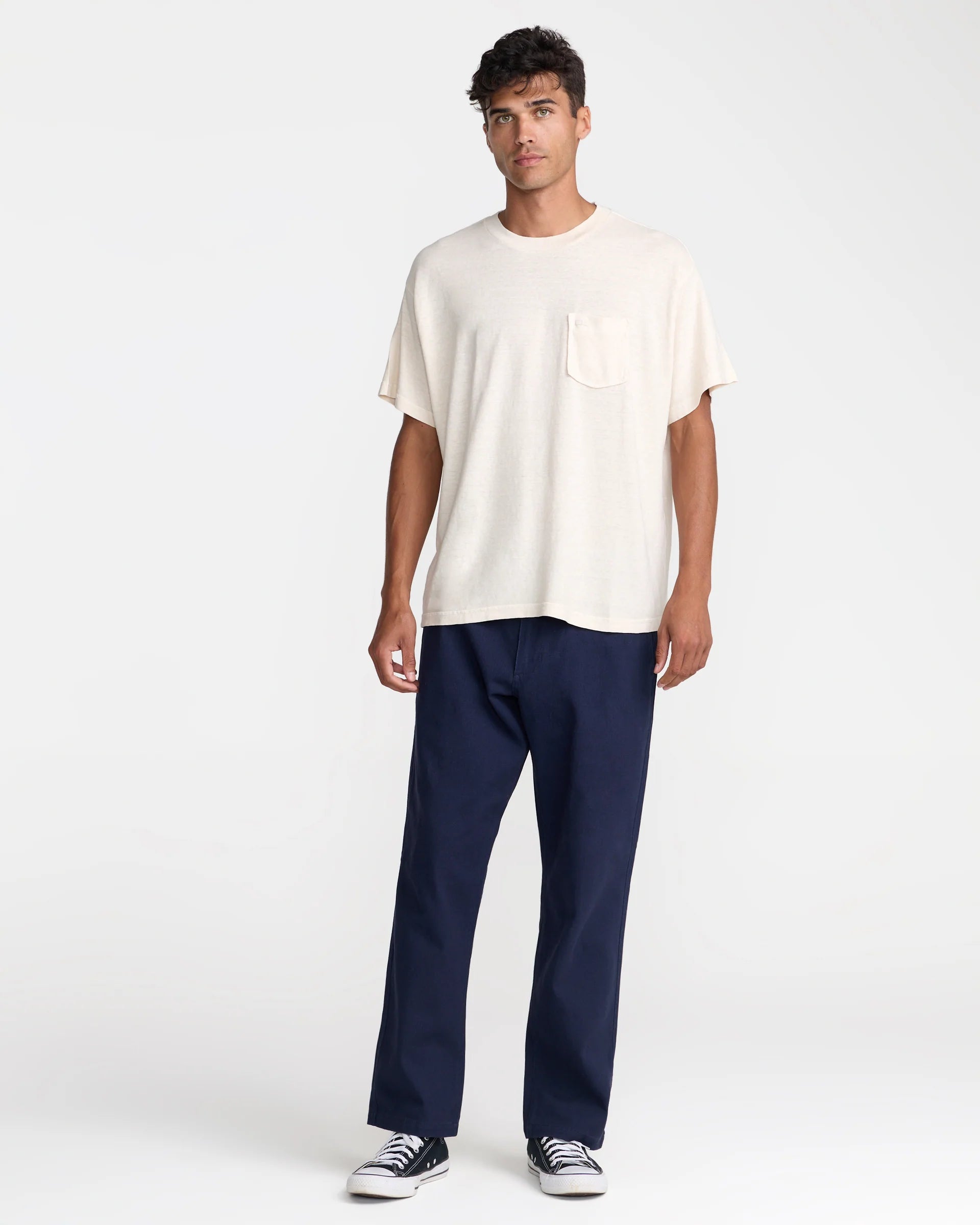 Vacancy Pocket S/S Tee - Ceramic