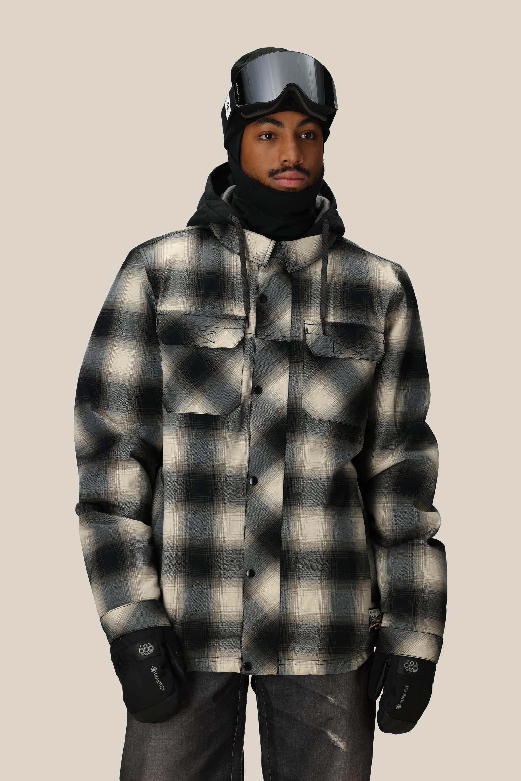 Woodland Insulated Jacket - Limestone Plaid