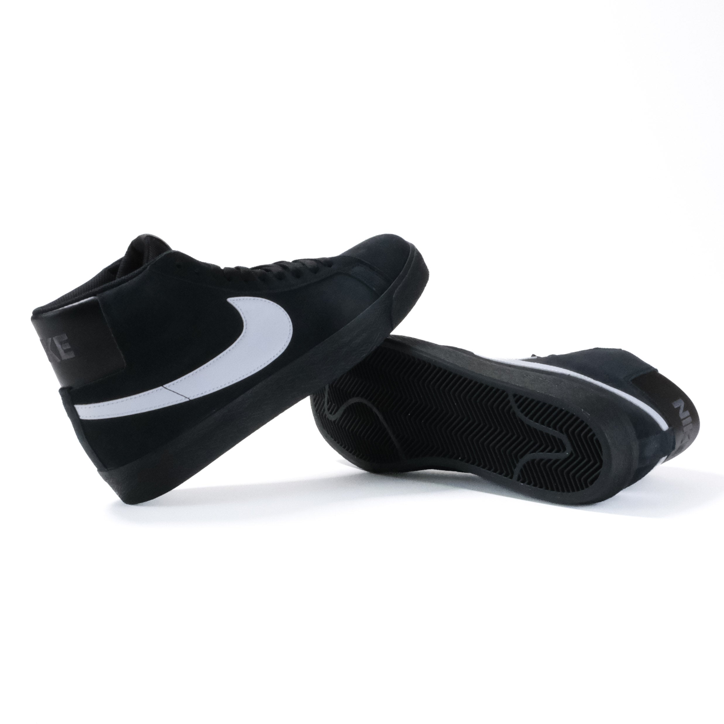 Zoom Blazer Mid - Black/White-Black-Black