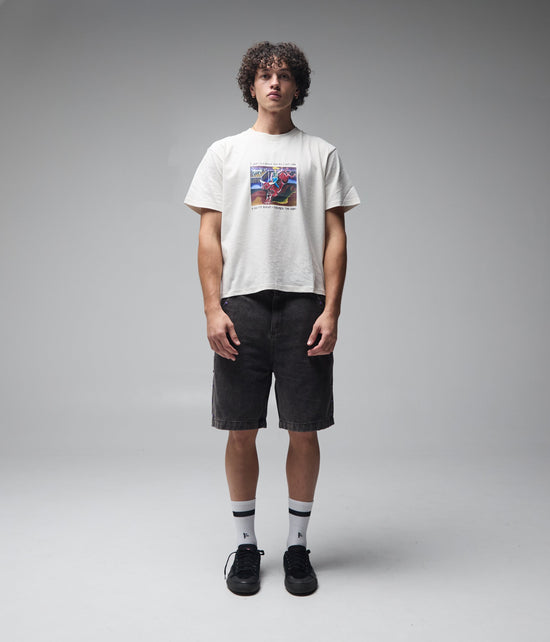 Rodeo Shrunken S/S Tee - Bone